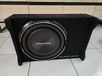 Pioneer TS-SWX3002 10 inch Shallow-Mount Pre-Loaded Enclosure