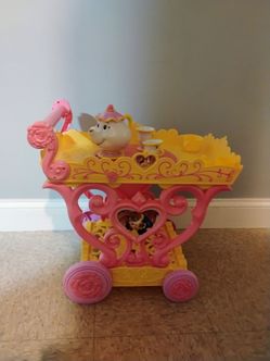 Beauty and the Beast tea cart