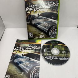 Xbox Need for Speed: Most Wanted (Microsoft Xbox, 2005) Xbox CIB Complete minty