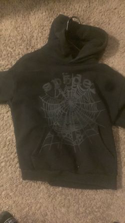 Black spi5der hoodie