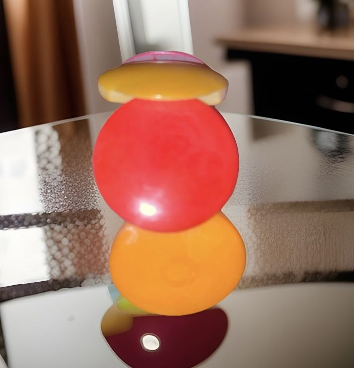 Vintage Colorful Round Beads Strech Bracelet