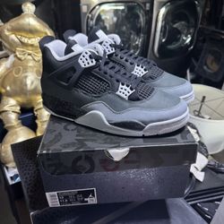Jordan 4 Retro 'Fear' 2024, Size 10 Men, Brand New