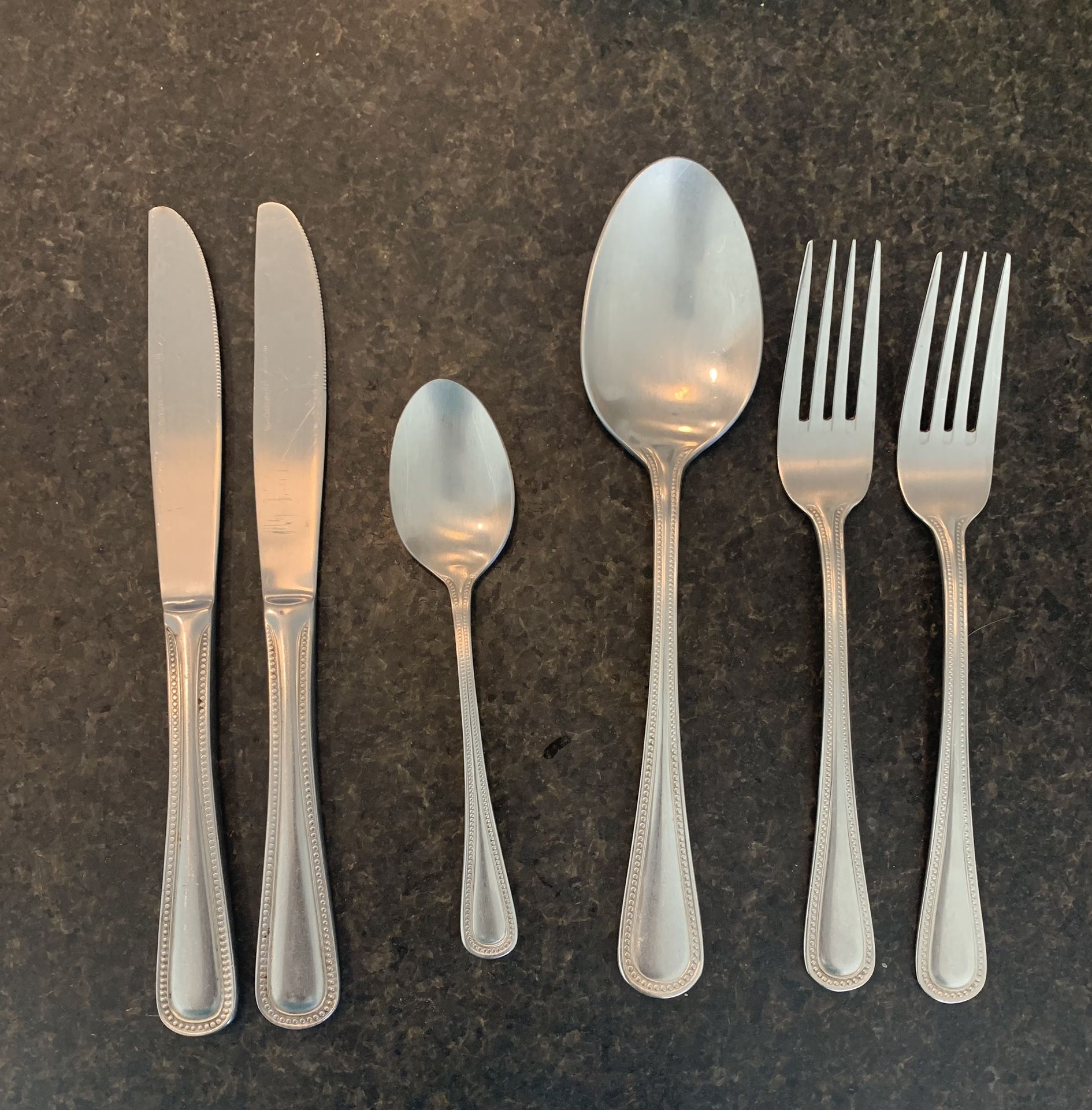 6 Pieces of Matching Silverware by Cuisinart 