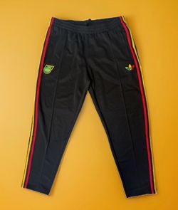 Adidas Jamaica x Bob Marley OG Track Pants Black Men’s XL JY5226 NWT