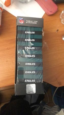 Jenga Eagles nfl