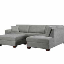 *Miles Fabric Sectional- New! Great Price!