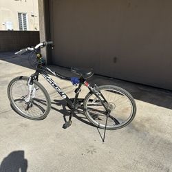 Geared road bicycle.$150