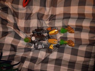 LEGO Hero factory character remodeled but has some original pieces