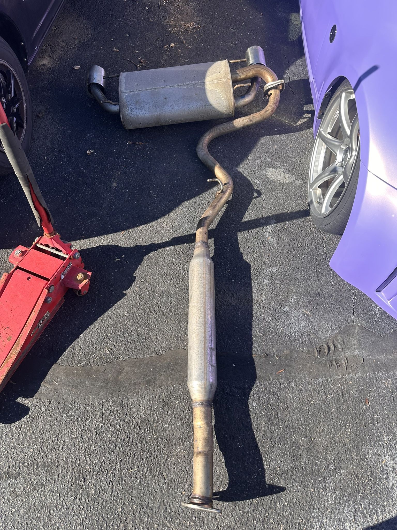 Stock Exhaust For 2017 Brz