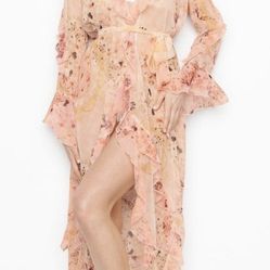 Victoria’s Secret Ruffled Chiffon Robe