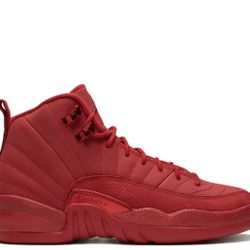 Big Kids Air Jordan Retro 12 Gym Red
