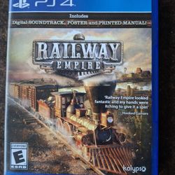 Ps4 Playstation 4 Railway Empire