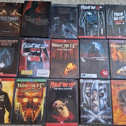 Nightmare On Elm Street & Friday The 13th Lot