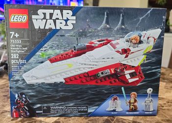 Lego 75333 Obi-Wan Kenobi's Jedi Starfighter Star Wars New and Available!