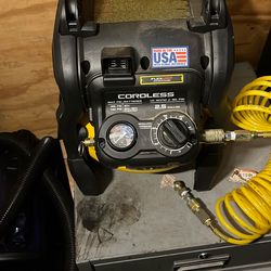 Air Compressor 140psi Cordless