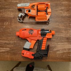 Nerf Lot Nailbitter And Flipfury