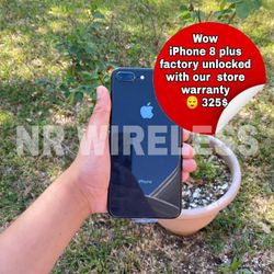 Apple iPhone 8 Plus 64GB Factory Unlocked 