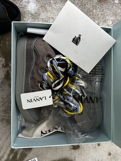 Lanvin Curb Sneakers ‘Grey’