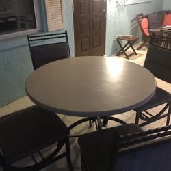 Stone Table And Chairs