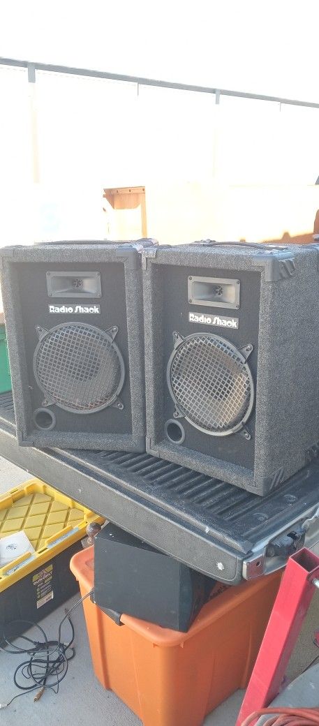 Radio Shack Speakers