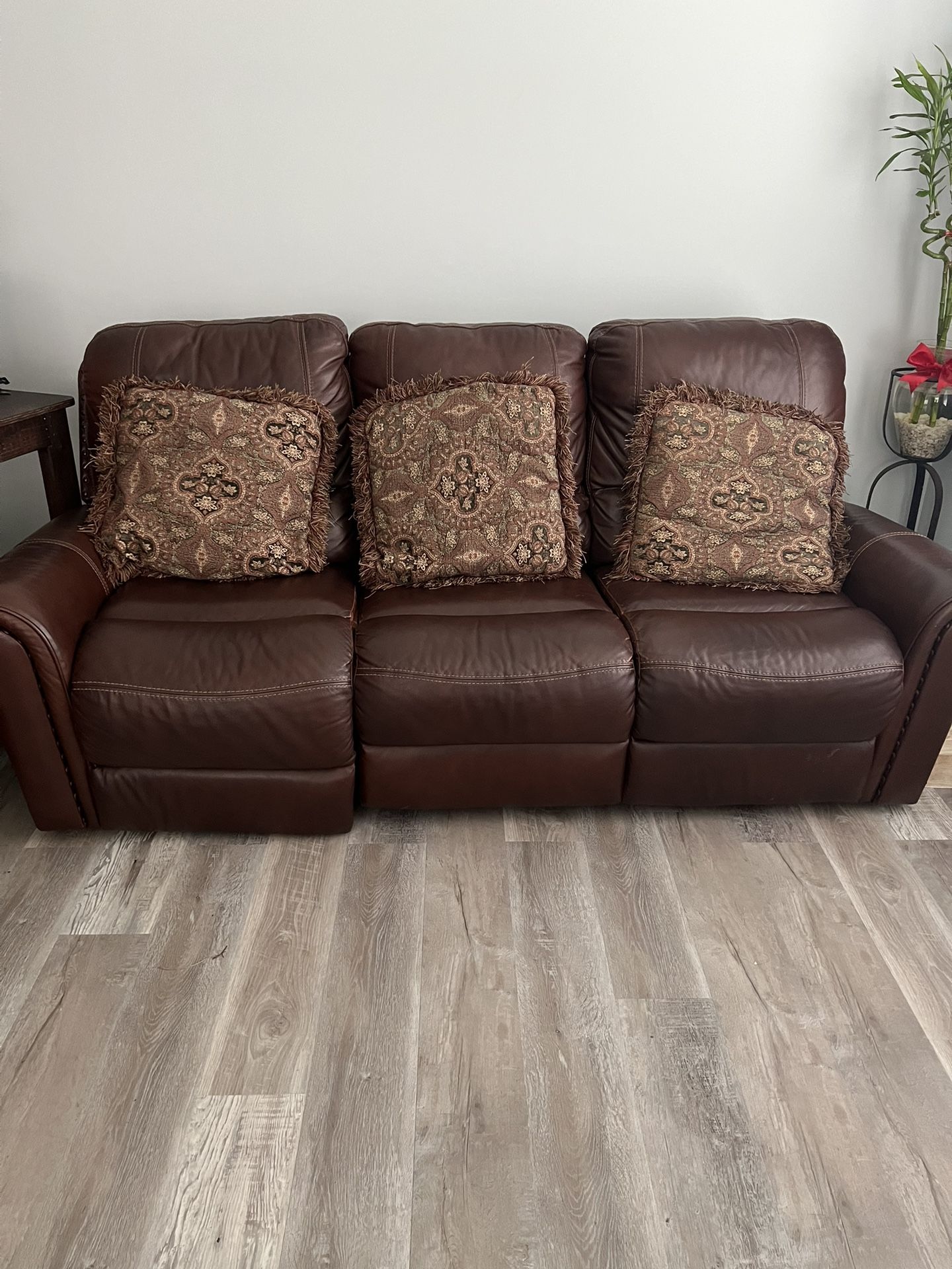 2 Brown Couches Price is negotiable!!