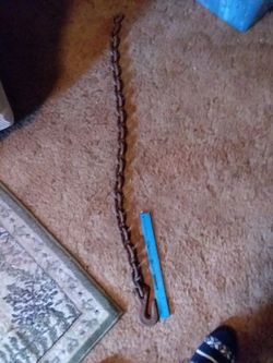 Heavy chain with hook