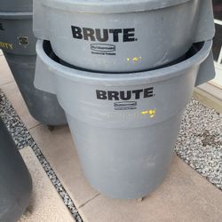 Brute 44 Gallon Trash Cans