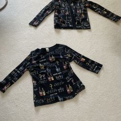 Wine Motif  Women’s 2 Piece Sparkle 