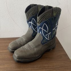 DAN POST MEN'S 13” STORM SURGE WATERPROOF WESTERN WORK BOOTS - COMPOSITE TOE