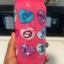 Fendi , Gucci ,Prada Uvdtf Plastic  Cup Available