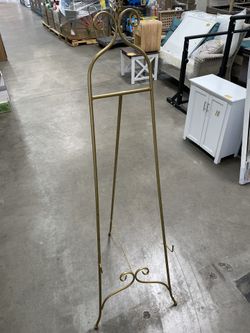 Color Gold Brand UWYTGF Size 150cm Manufacturer UWYTGF Color: Gold/Black/White - Packing: 1 pcs metal easel (without drawing board) Size: 50*120cm,55*