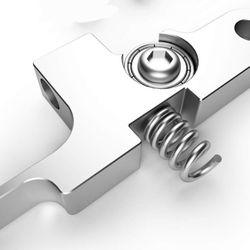 i.VALUX 3D Printer Upgrad Parts Metal Extruder Idler Arm Aluminium Alloy Titan Aero Extruder Replacement Part for 1.75mm Prusa i3 MK2 Artillery Sidewi