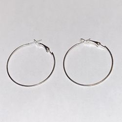 ✨ Classy 925 Sterling Silver Small Hoop Round Earring Classic