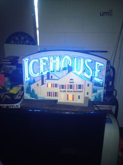 ICEHOUSE BEER -NEON SIGN 