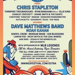 Innings Fest Ticket March 2 DAVE MATTHEW 