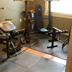 Various Gym Equipment