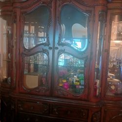 Wooden China Cabinet 