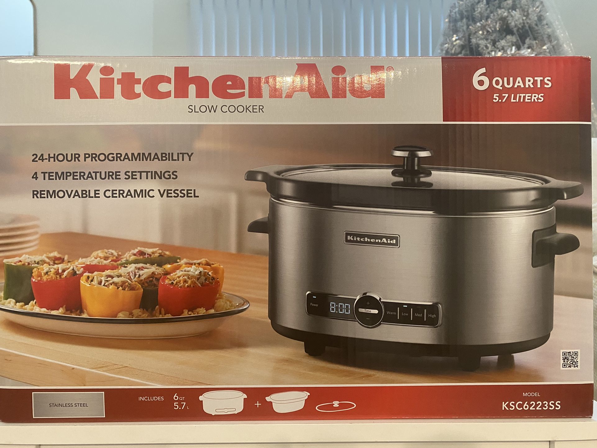 Brand New KitchenAid 6-Quart Slow Cooker