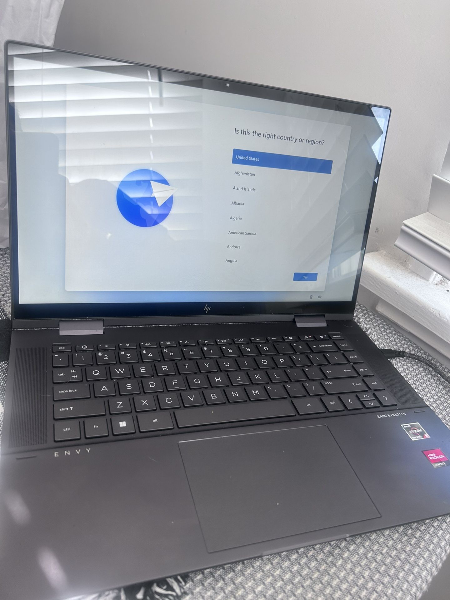 HP Envy x360 15.6in Touchscreen Laptop