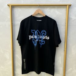 Palm Angels Black T Shirt