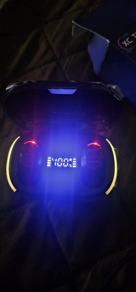 New Bluetooth Earbuds Self Charging Case