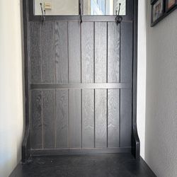 Kennedy entryway hall tree bench and storage