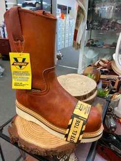 Nueva botas de piel para trabajar marca Workmen con casquillo