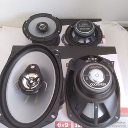 KENWOOD 1 PAIR 6.5 INCH 2 WAY 300 WATTS & 1 PAIR 6×9 3 WAY 400 WATTS CAR SPEAKER BRAND NEW 