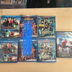 Blu- Ray DVDs