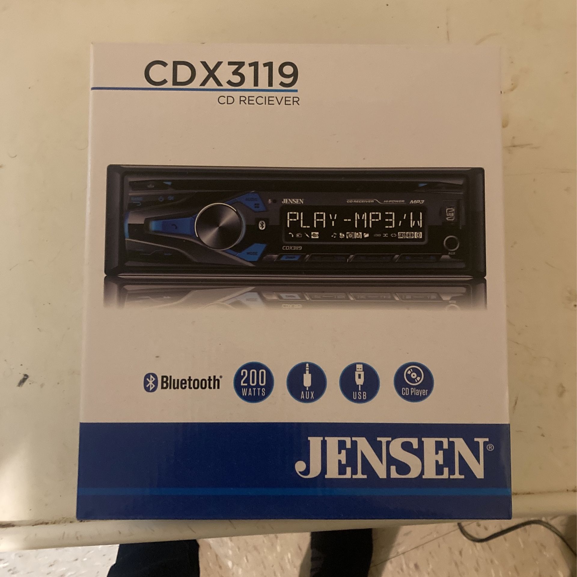Car Stereo Receiver Jensen