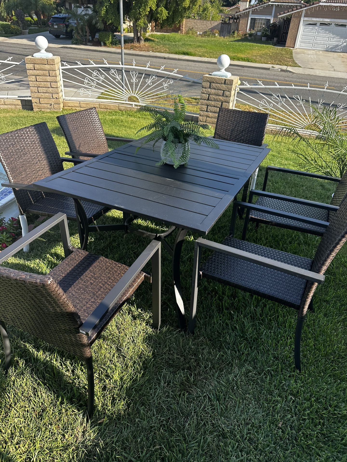 7 pcs brand new patio table set in box,All Products : American Fashion Style Bags On Sale