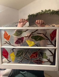 Custom Hand Made Stained Glass Window
