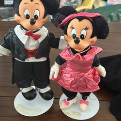 Vintage Mini  And Mickey Mouse 