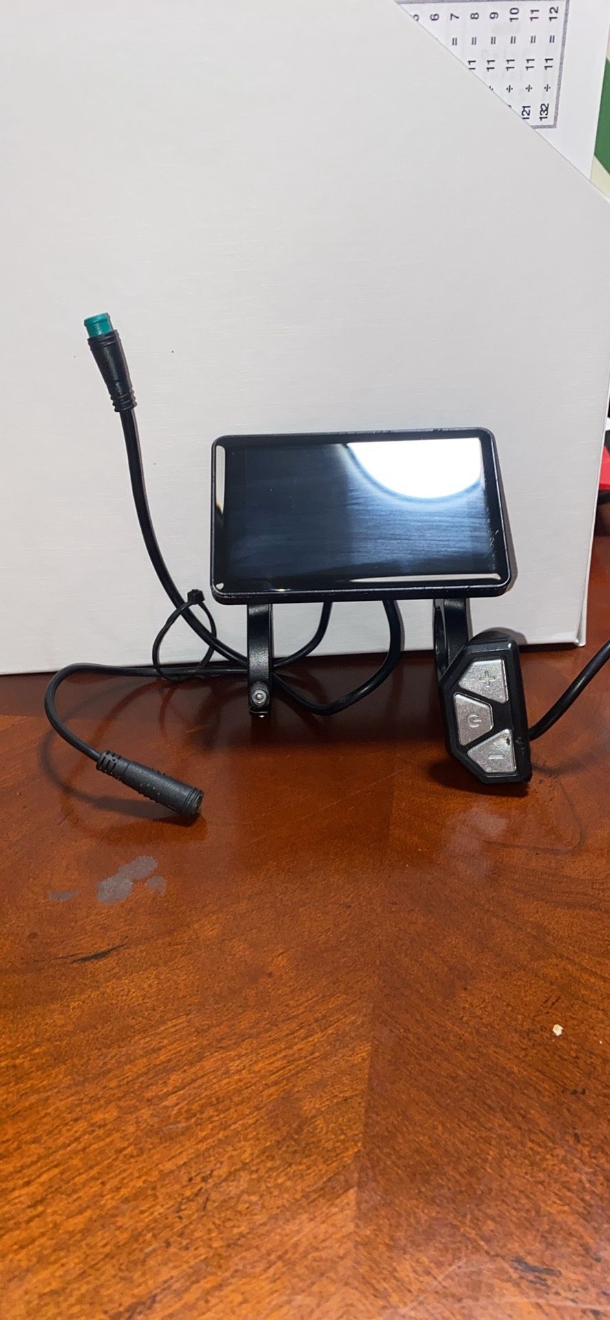E bike LCD display with control pads 48V Compatible (Tested) minor, cosmetic flaw